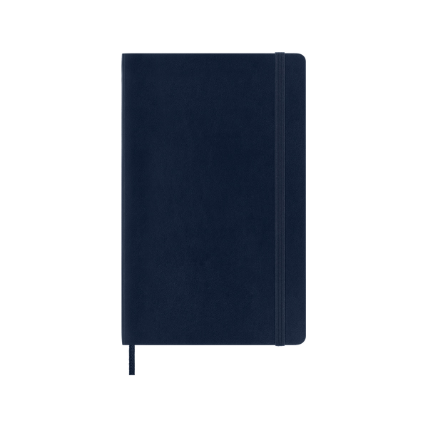 Klade 13x21 MOLESKINE ar gumijas aizdari, punktotas lapas, zila (96 lapas)