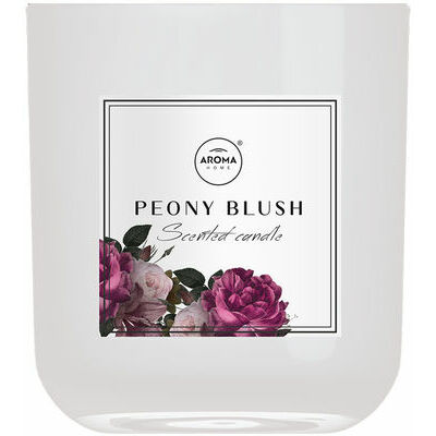 Aromātiskā svece Smaržas Svece peonijas sārtums, 150g