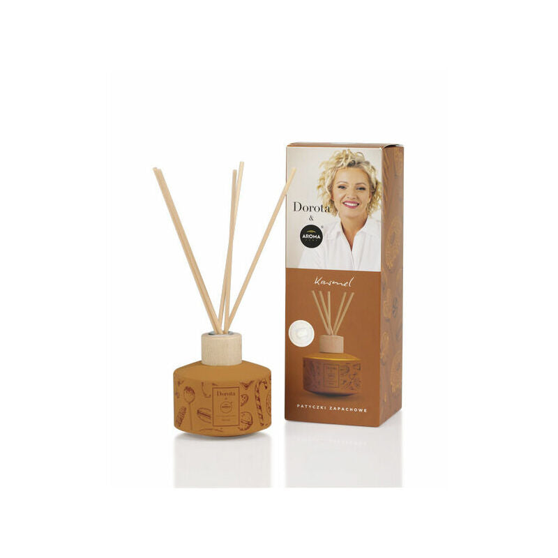 Dorota Karamel - aromāts mājas ar kociņiem, 100ml