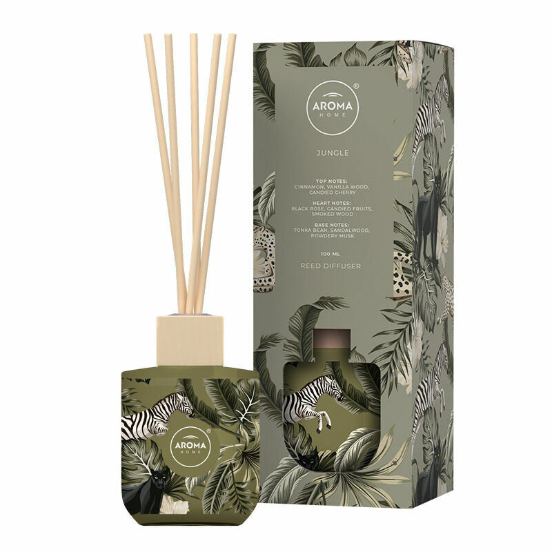WILD Jungle - aromāts home ar kociņiem, 100ml
