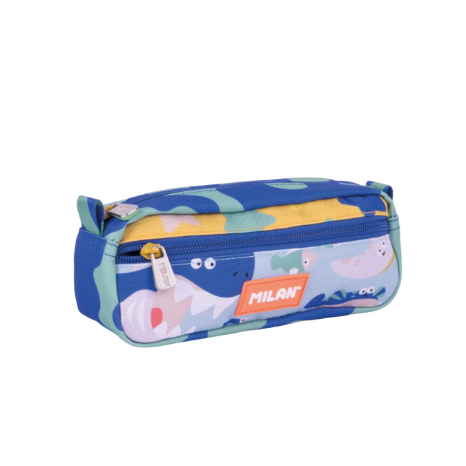 Penālis MILAN Blue Odyssey Square ar 2 nodalījumiem