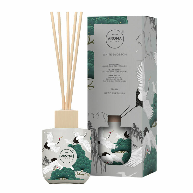 WILD White Blossom - aromātisks mājas ar kociņiem, 100ml
