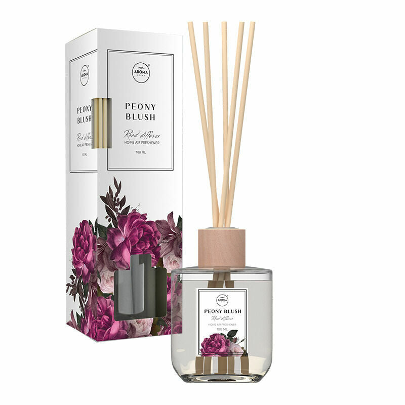 Peonijas vaigu sārtums - aromātisks mājas ar kociņiem, 100ml