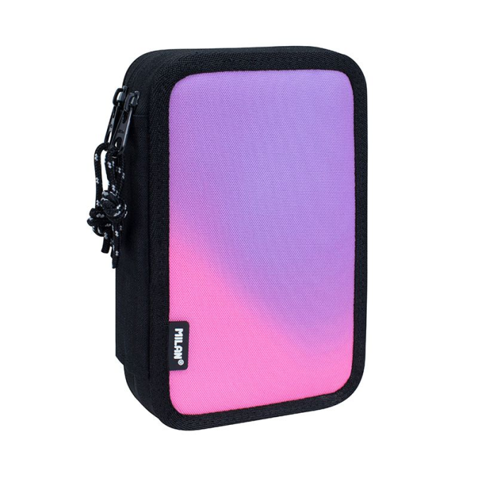 Penālis MILAN Sunset Black ar 2 nodalījumiem, nodalījumiem