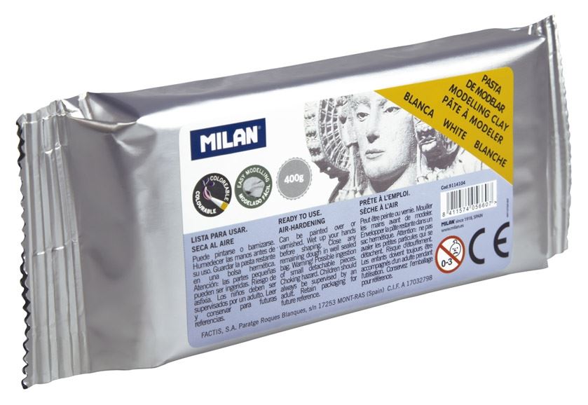 Veidošanas masa MILAN balta, 400g