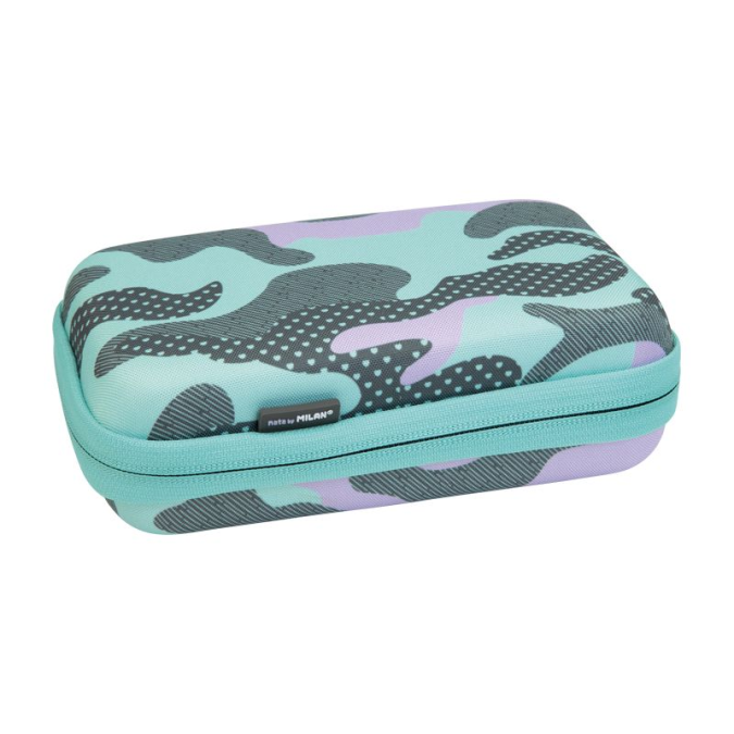 Penālis MILAN Turquoise ar 2 nodalījumiem, piepildīts
