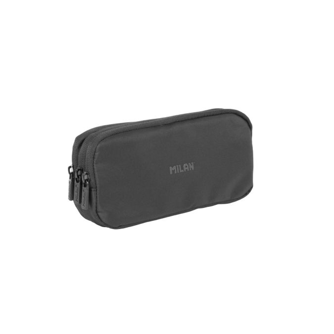 Penālis MILAN Shadow ar 3 nodalījumiem, melns