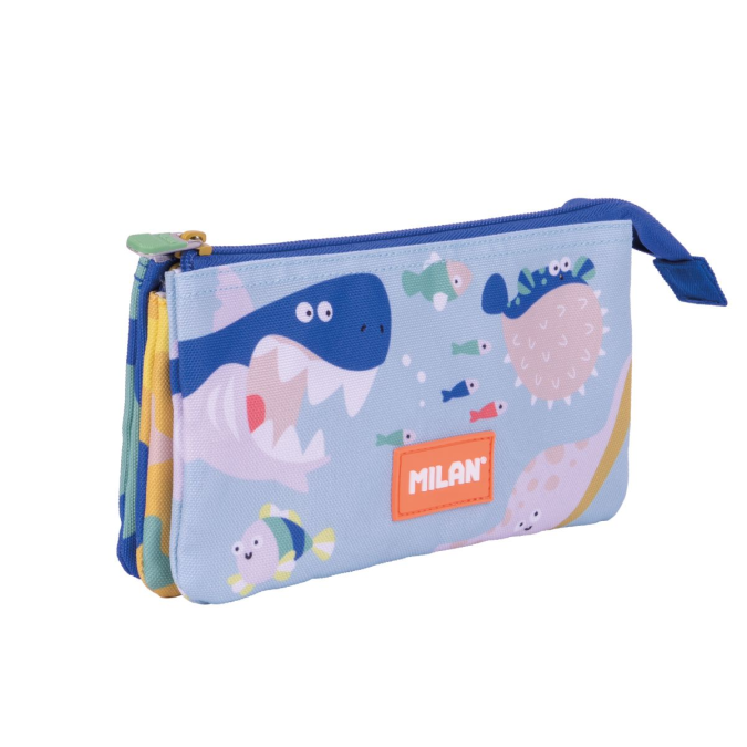 Penālis MILAN Blue Odyssey ar 5 nodalījumiem