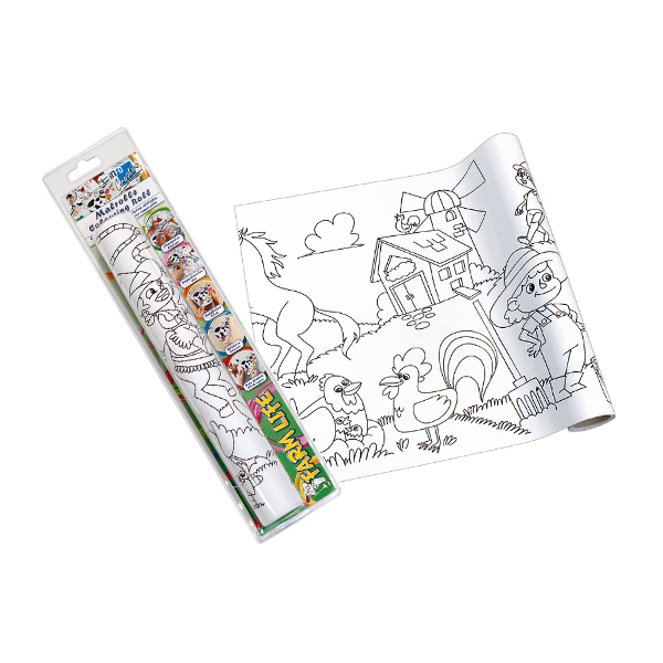 Krāsojamais līmpapīrs Lauku sēta