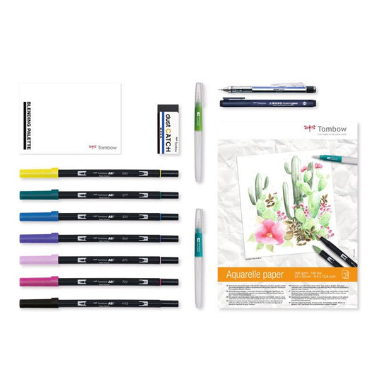 Komplekts TOMBOW HAVE FUN Watercoloring Set