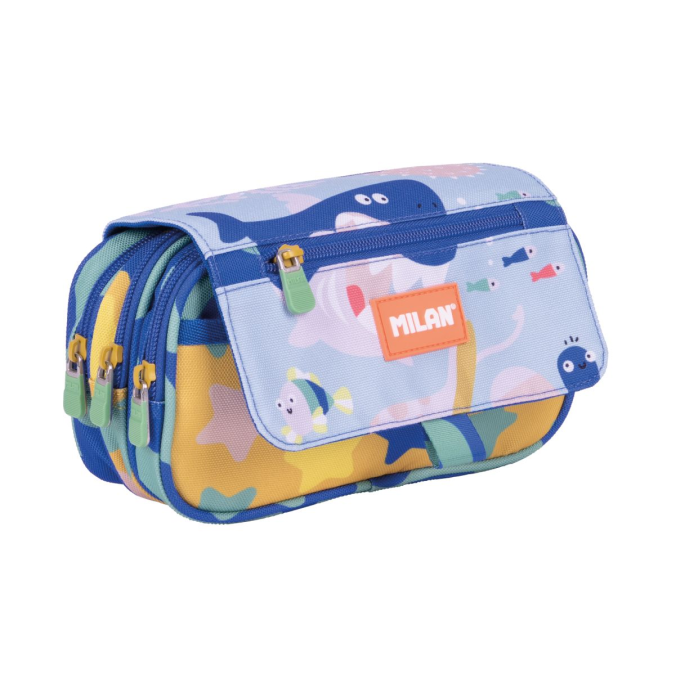 Penālis MILAN Blue Odyssey ar 4 nodalījumiem