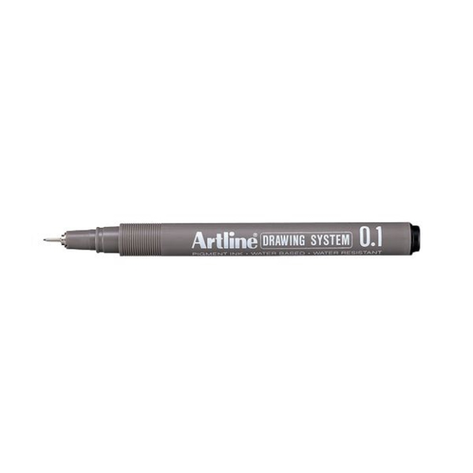 Pildspalva ARTLINE DRAWING SYSTEM 0.1mm, melna