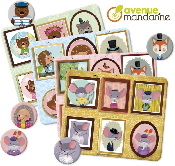 Loto MANDARINE Dzīvnieku portreti