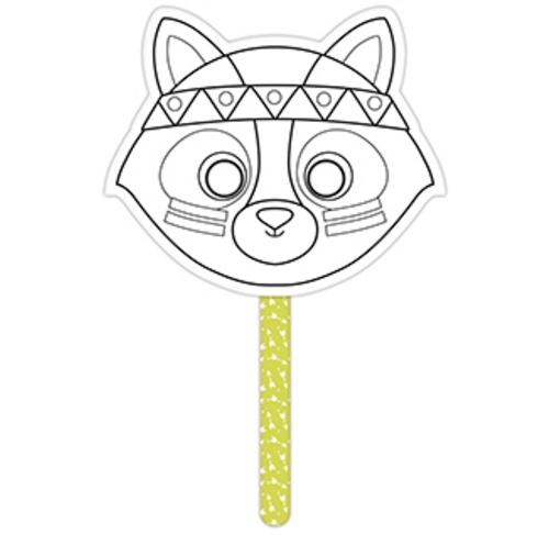 Maska izkrāsojama , Lapsa