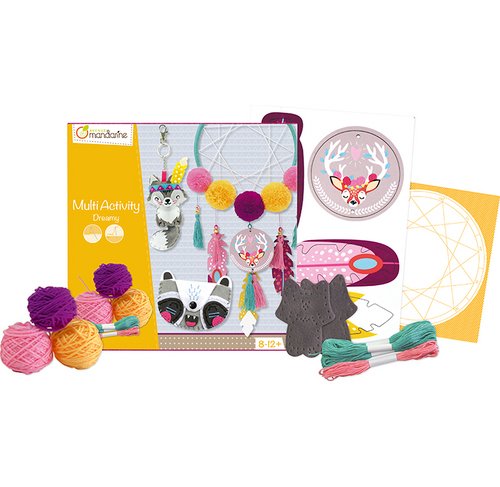 Radošais komplekts MANDARINE Sapņu ķērāja veidošana
