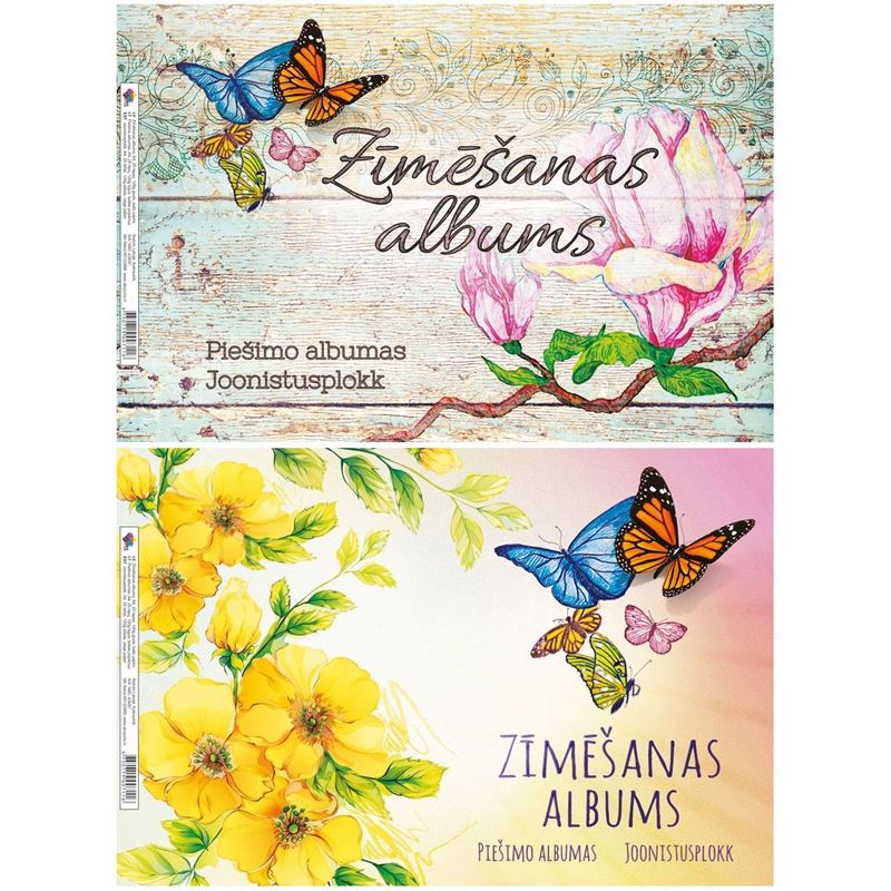 Zīmēšanas albums ABC A4, 25 lapas